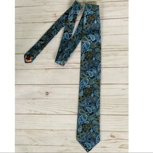 Ted Baker NWOT Silk Blue Pattern Tie
